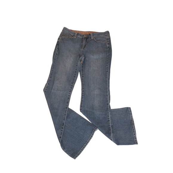 Vintage AJ Women's Size 6 Bootcut Flare Leg Jeans Denim Mid-rise Soft Girlfriend - Picture 5 of 7